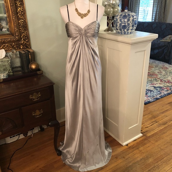 Laundry By Shelli Segal Dresses & Skirts - Laundry Shelli Segal Silver Sweetheart Dress Gown